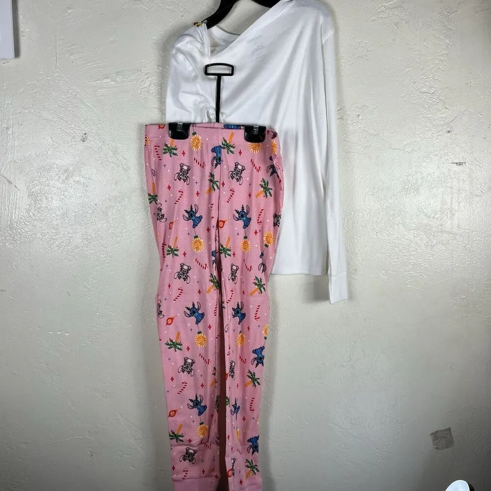 Old Navy Disney Lilo & Stitch Stitch & Angel 2pc Snug Fit Pajama Set XL